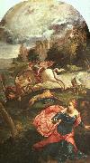 Jacopo Robusti Tintoretto St.George and the Dragon Norge oil painting reproduction